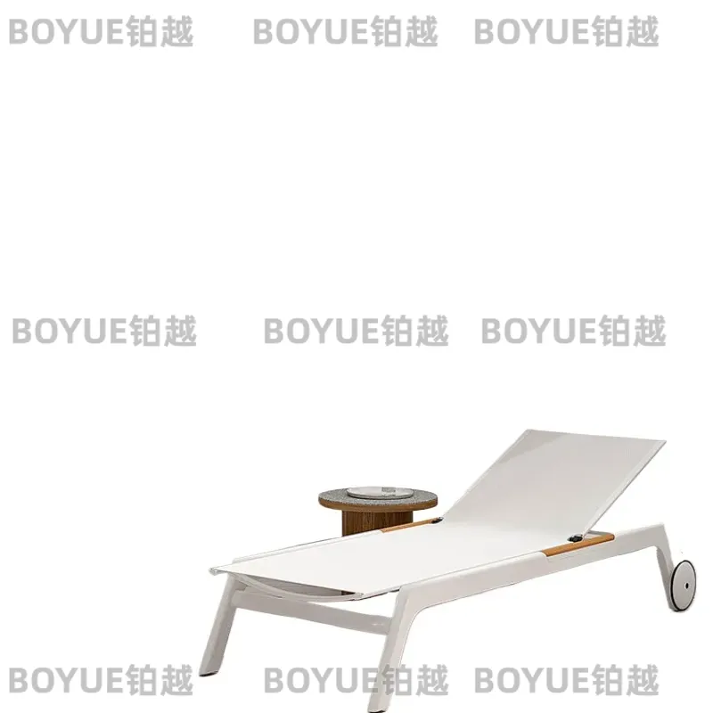 Deck Chair Lounger - Уличный шезлонг для пляжа, бассейна, патио,