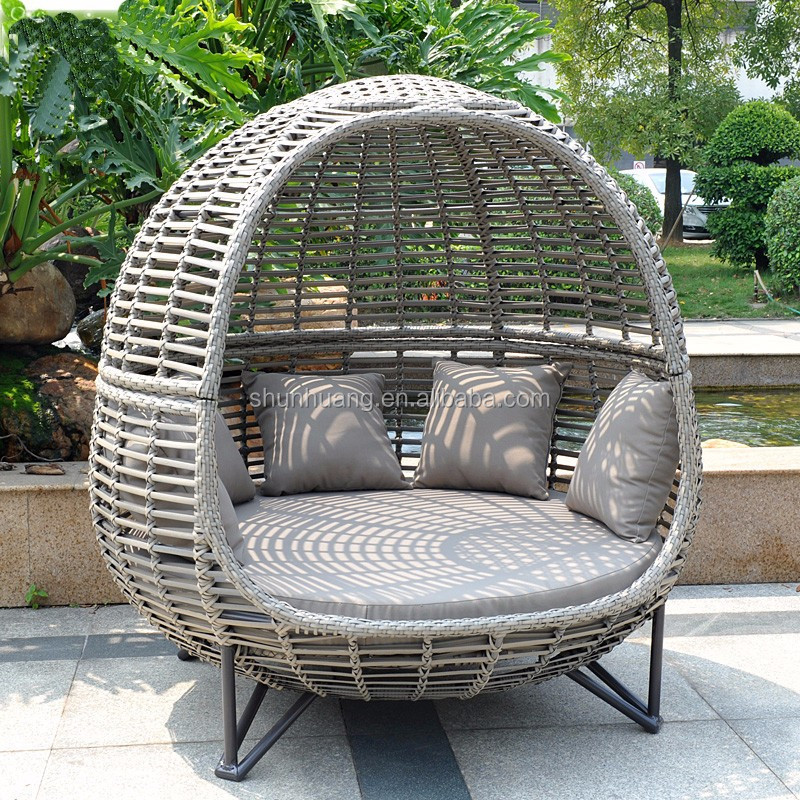 Outdoor Daybed Furniture - Садовая кушетка-шезлонг Nordic Patio Canopy с