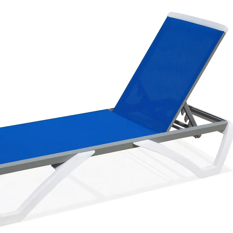 Deck Chair Lounger - Современный регулируемый шезлонг из алюминия и