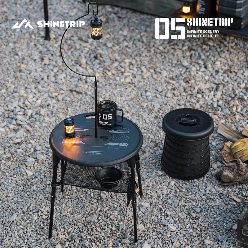Outdoor Furniture Small - Складной стол ShineTrip для улицы, портативный,