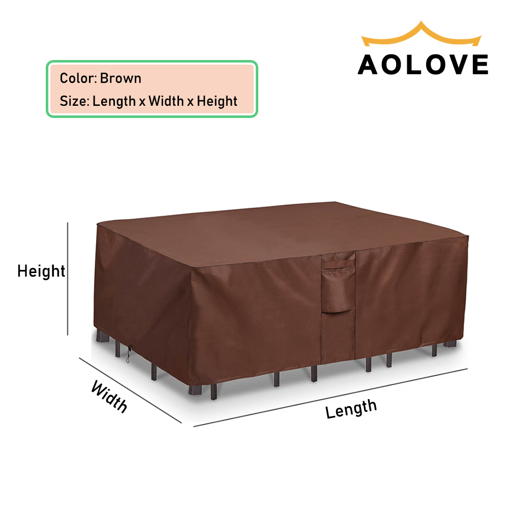 Коричневый 420D HEAVY DUTY ули – обзор и цена Outdoor Furniture Covers