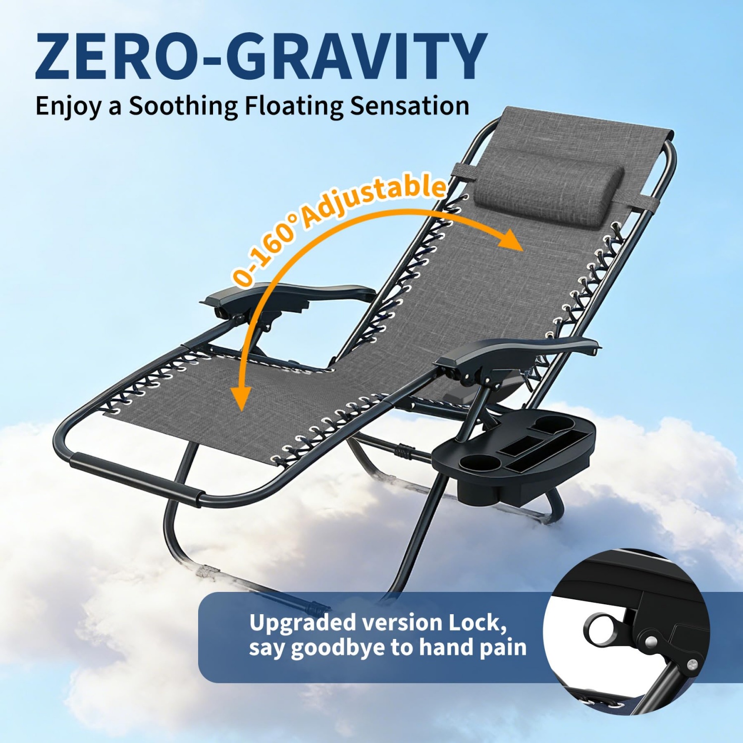 Комплект из 2 кресел Zero Grav – обзор и цена Deck Chair Lounger