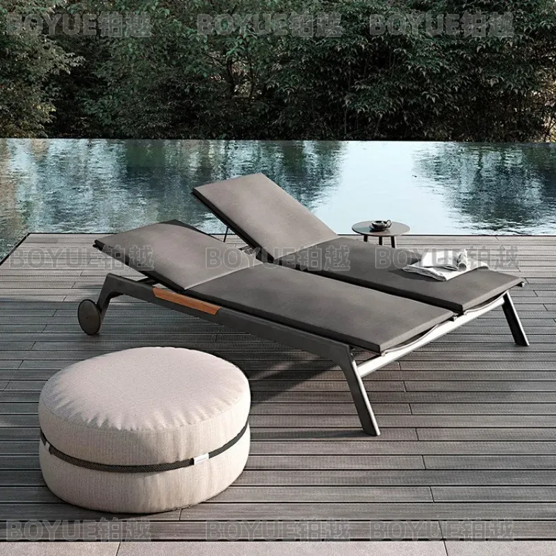 Уличный шезлонг для пляжа, бас – обзор и цена Deck Chair Lounger