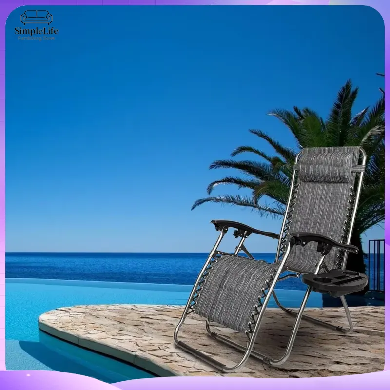 Регулируемое складное кресло-ш – обзор и цена Deck Chair Lounger