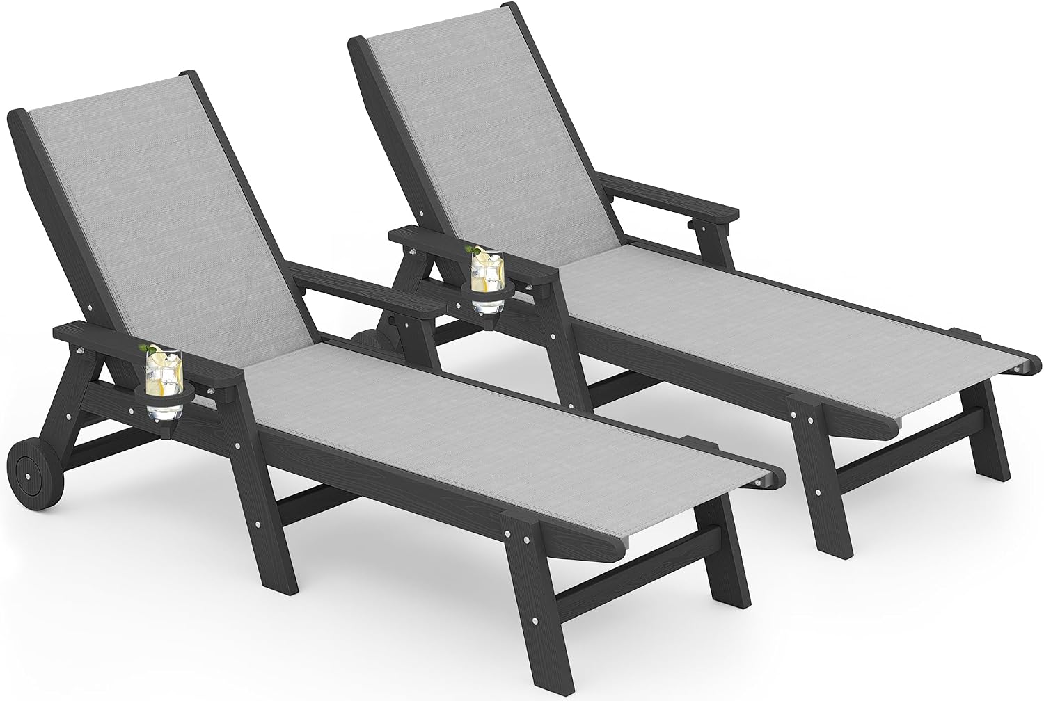 Комплект из 2 шезлонгов для па – обзор и цена Deck Chair Lounger