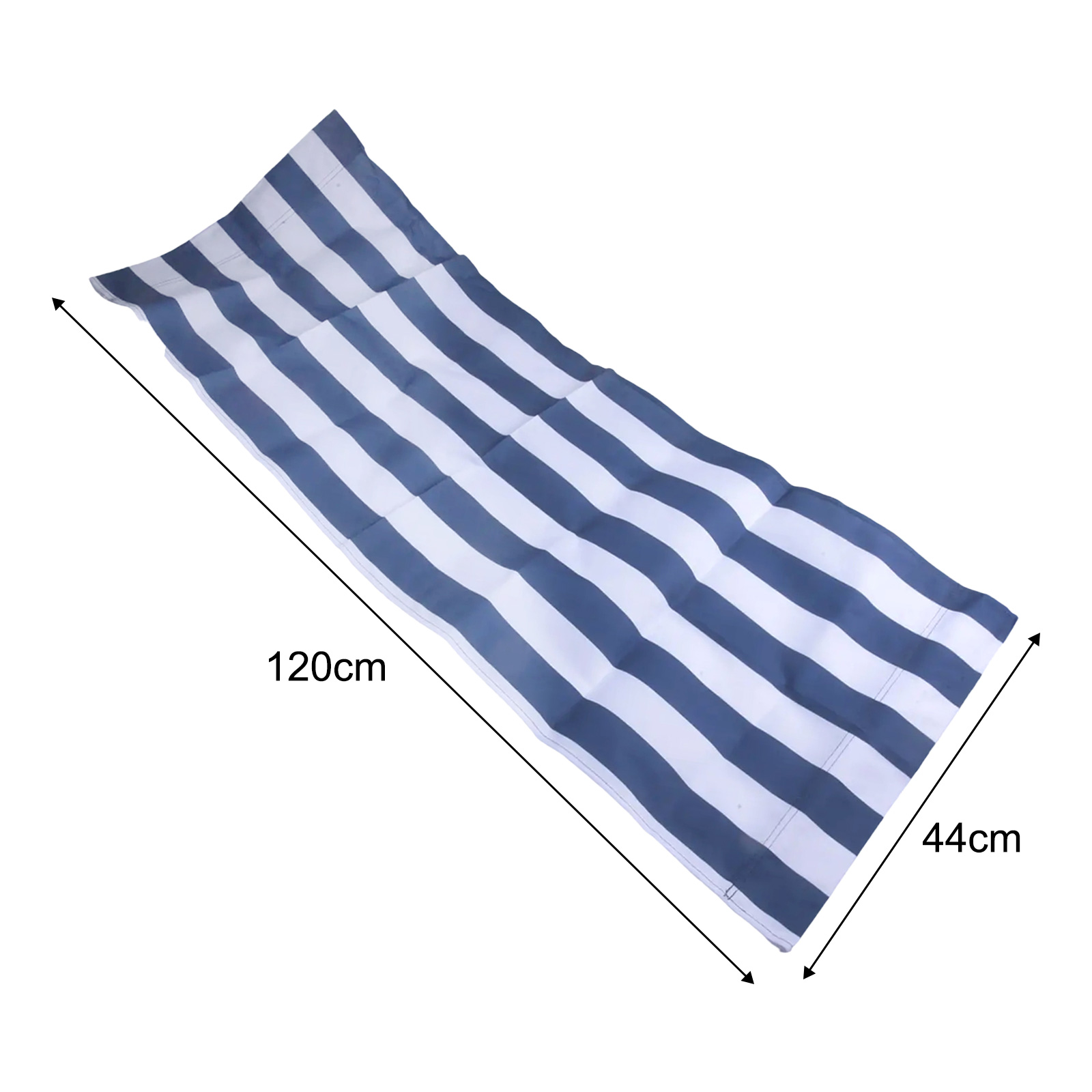 120x45 см, бело-синяя полосата – обзор и цена Deck Chair Lounger