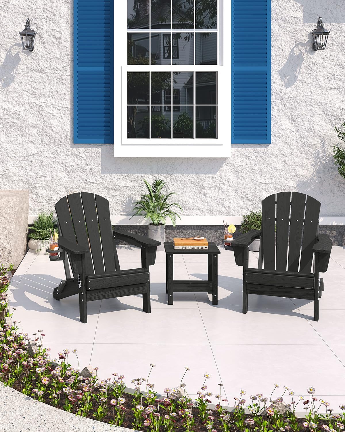 Складное кресло Адирондак из H – обзор и цена Deck Chair Lounger