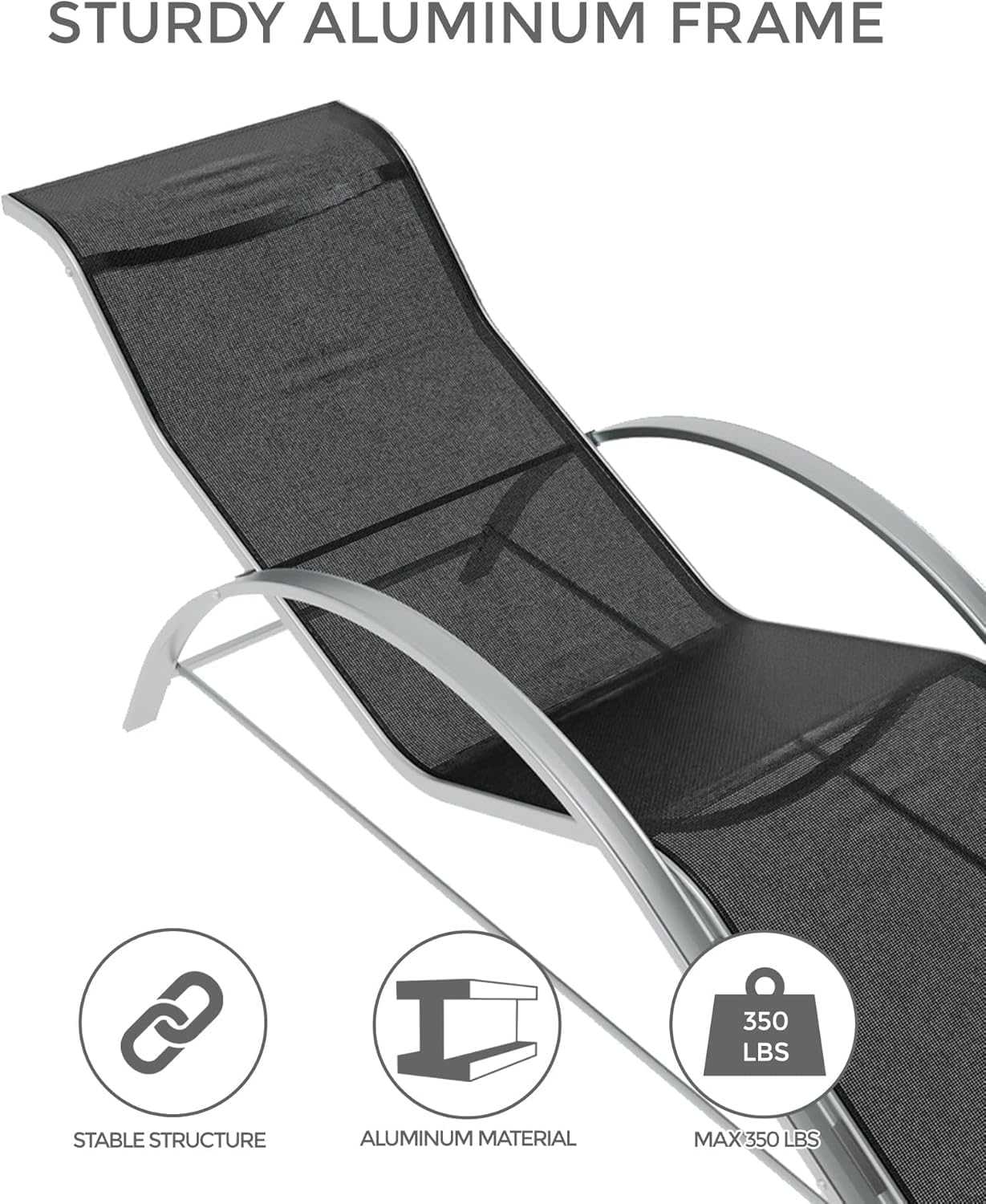 Комплект из 3 шезлонгов для па – обзор и цена Deck Chair Lounger