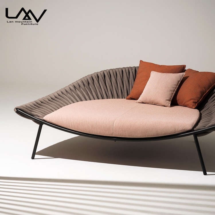 Современная уличная плетеная к – обзор и цена Outdoor Daybed Furniture
