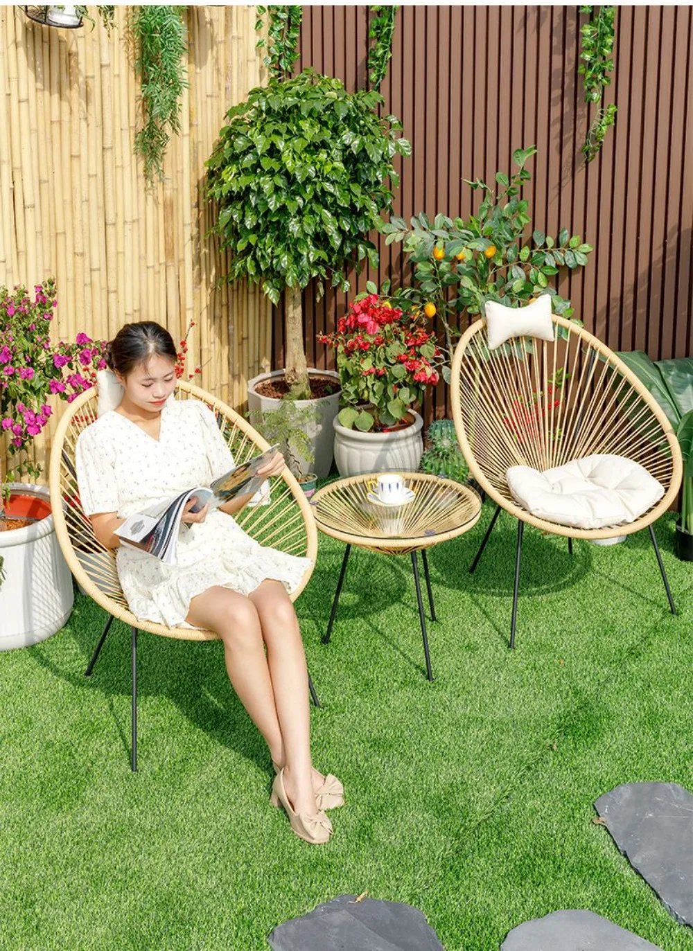 Скандинавские обеденные стулья – обзор и цена Outdoor Furniture Iron