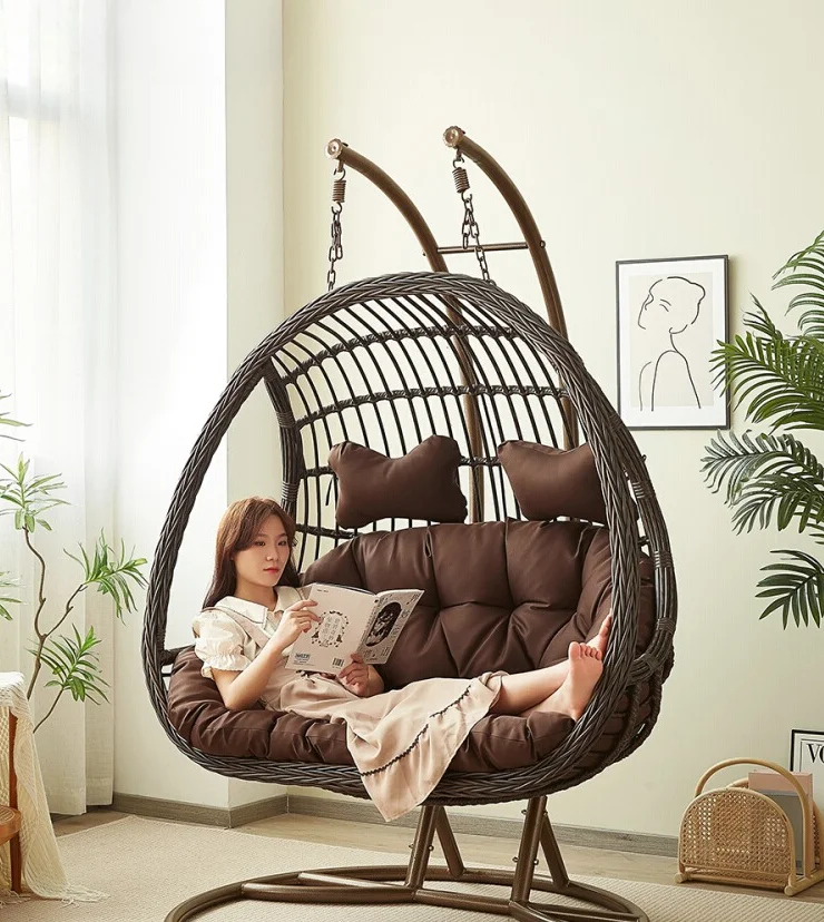 Подвесное кресло-качалка из ро – обзор и цена Outdoor Furniture Iron