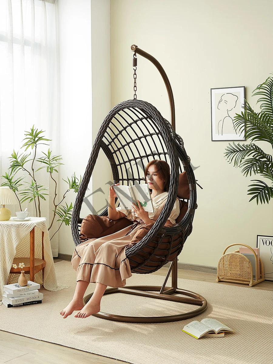 Подвесное кресло-качалка из ро – обзор и цена Outdoor Furniture Iron