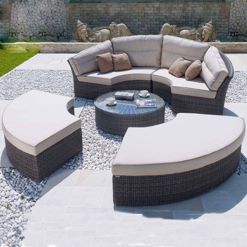 Комплект уличной плетеной мебе – обзор и цена Outdoor Daybed Furniture